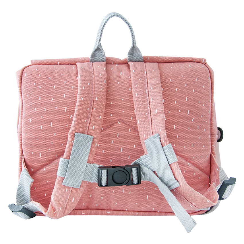 Cartable en coton - Mrs. Flamingo