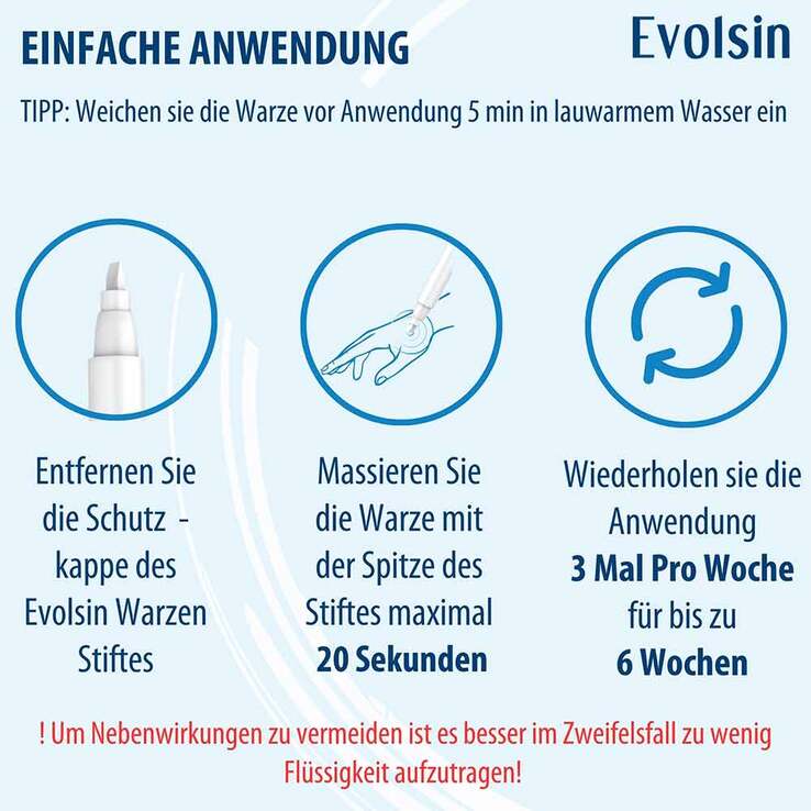 Evolsin Anti-Warzen Stift, 3 ml