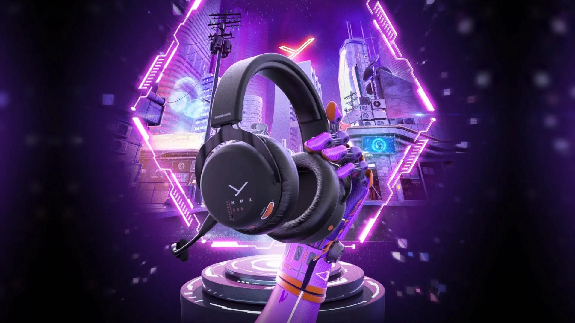Beyerdynamic MMX 200 Wireless Noir Casques gaming