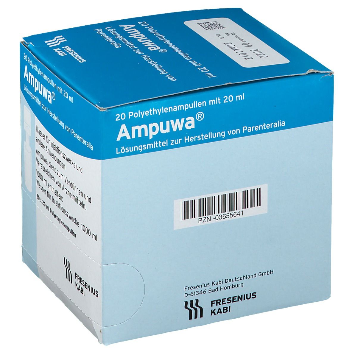 Ampuwa® Wasser für Injektionszwecke