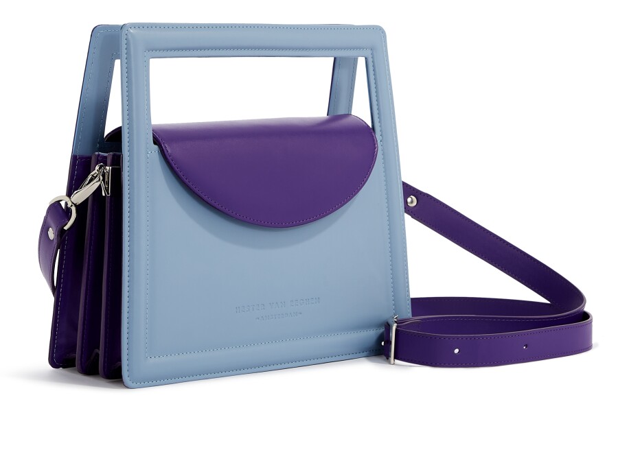 Transistor purple soft-blue