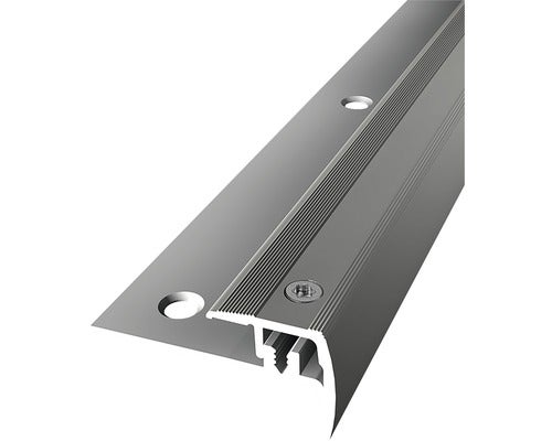 Traprandprofiel 325V geanodiseerd aluminium roestvrij staal 100cm
