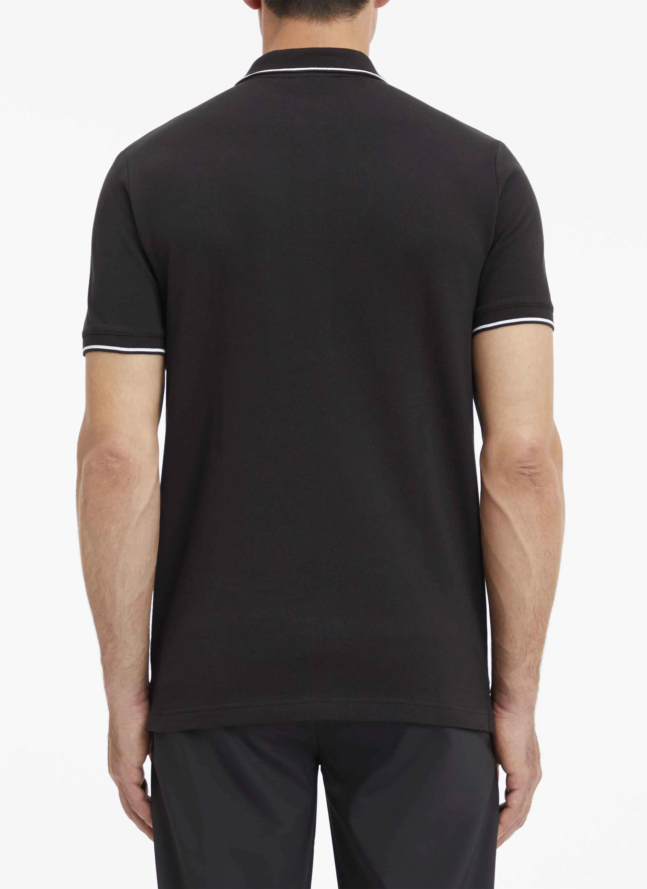 Polo regular-fit en coton stretch | Gris