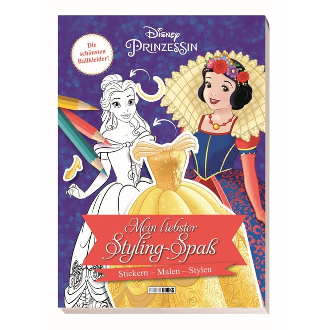 Disney Prinzessin - Mein liebster Styling-Spaß - Die schönsten Ballkleider