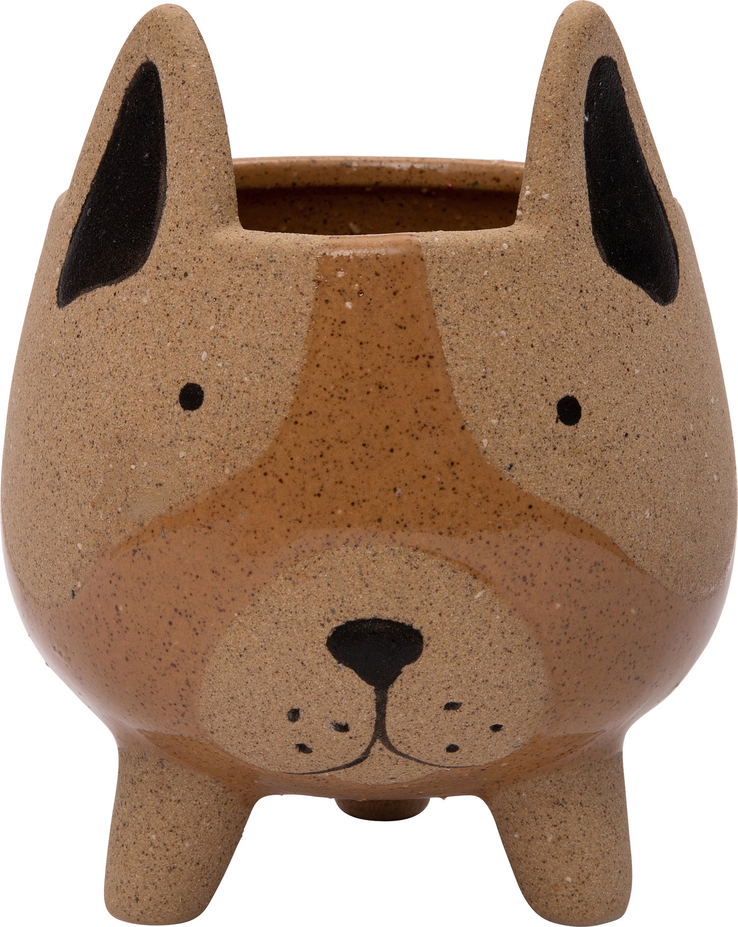 Intratuin bloempot op poten Vos bruin D 9,3 H 11,5 cm
