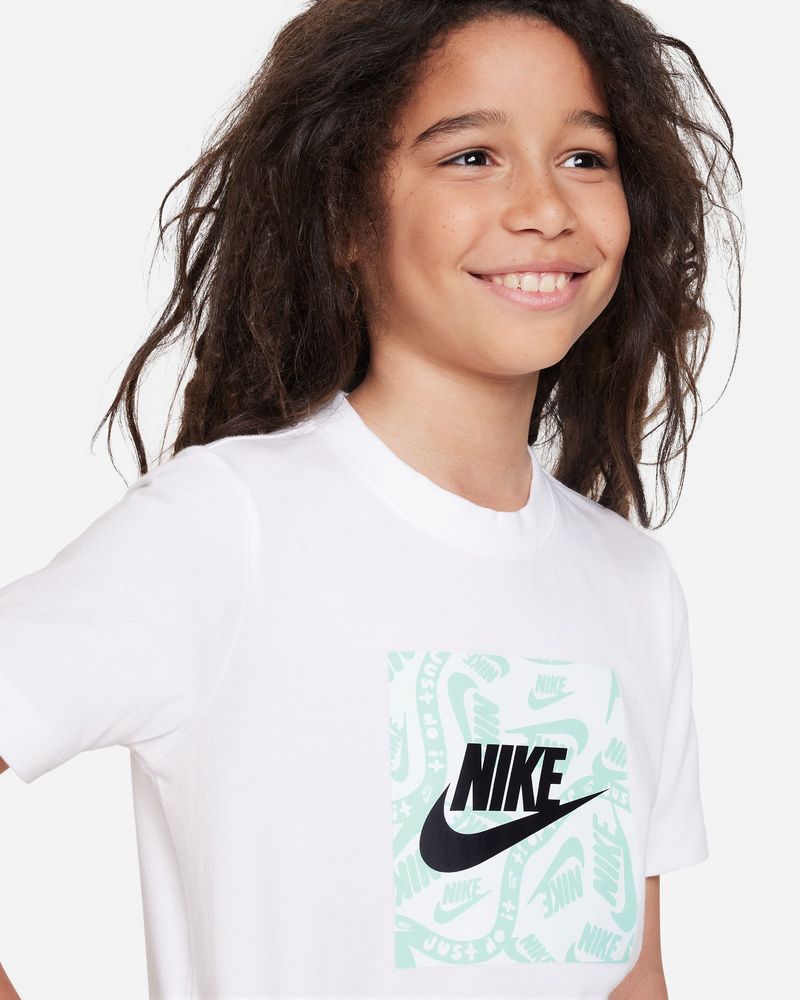 T-shirt Nike Sportswear Blanc pour enfant