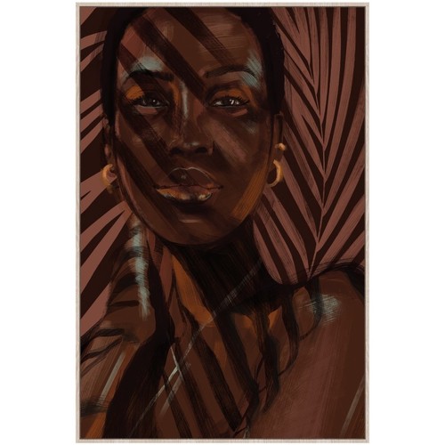Signes Grimalt - Cuadro Africana Marrón