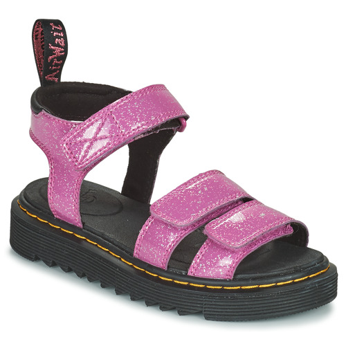Dr. Martens - KLAIRE J DARK PINK COSMIC GLITTER - Rose