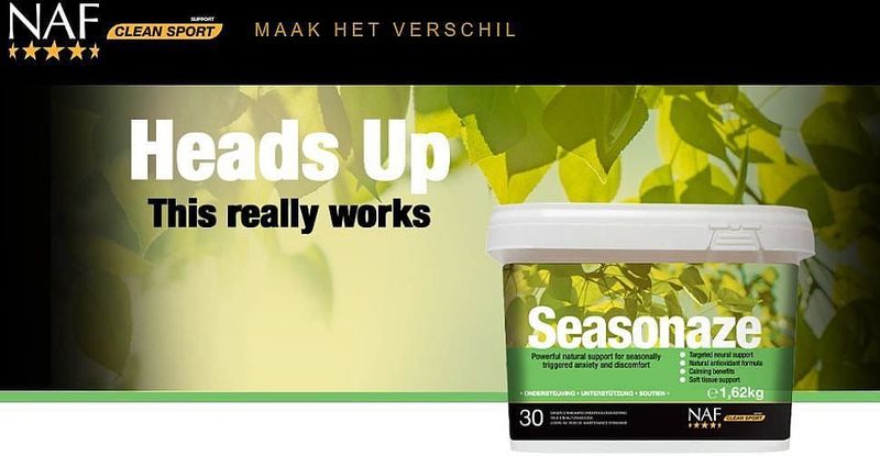 NAF - Seasonaze - 1.62 kg - Voedingsondersteuning voor Paarden