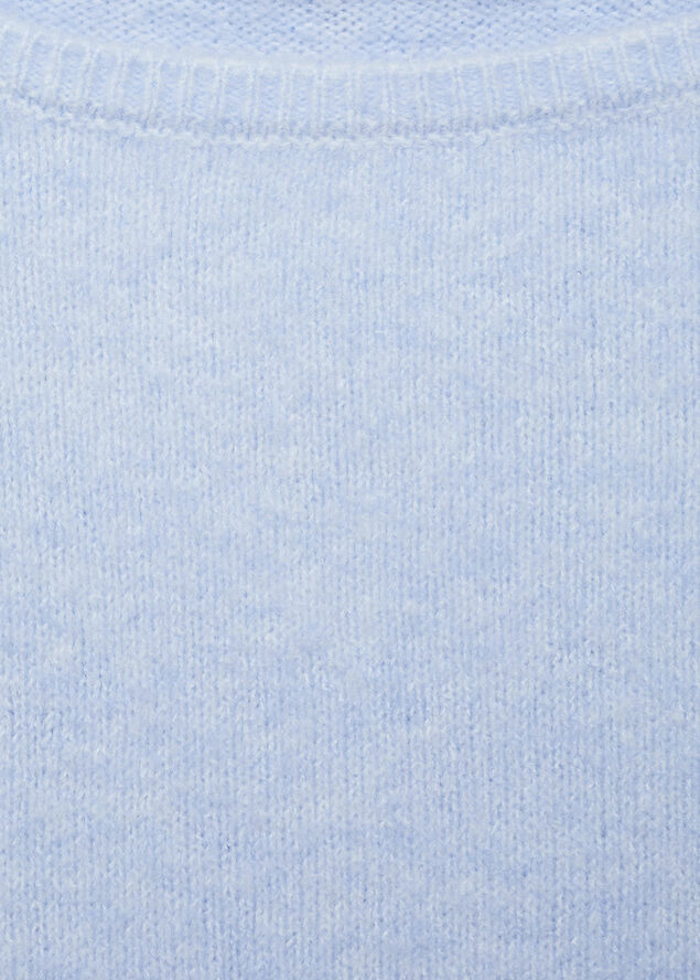 MANGO SWEATER. -- SEEDS Lt-pastel blue