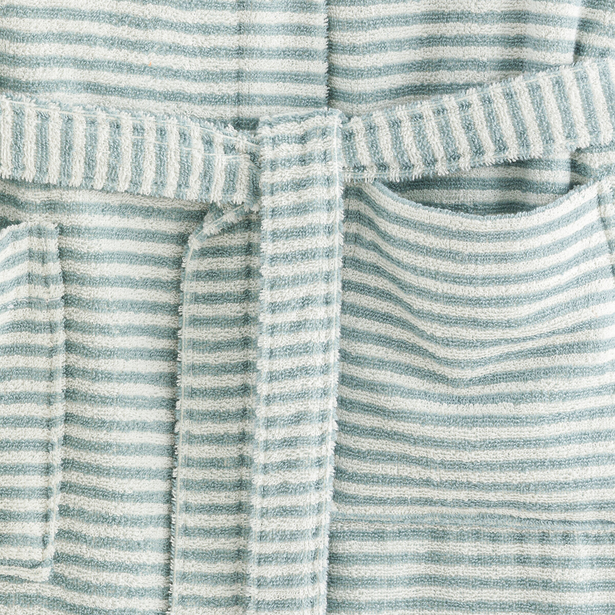 LA REDOUTE INTERIEURS<br>Roupão com capuz em atoalhado bouclé 400 g/m², Malo