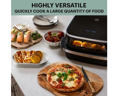 OBH Nordica Easy Fry XL Surface Air Fryer 1,0 kg Black