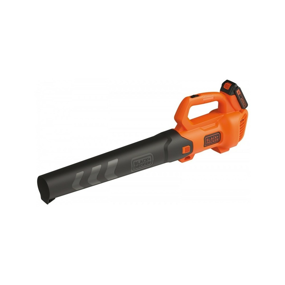 Souffleur sans fil 18v + batterie lithium 2.0 ah chargeur rapide black+decker bcbl200l-qw