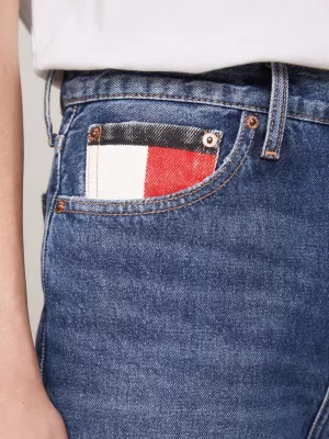 Calça jeans Izzie de cintura alta e modelagem slim até o tornozelo (Archive)