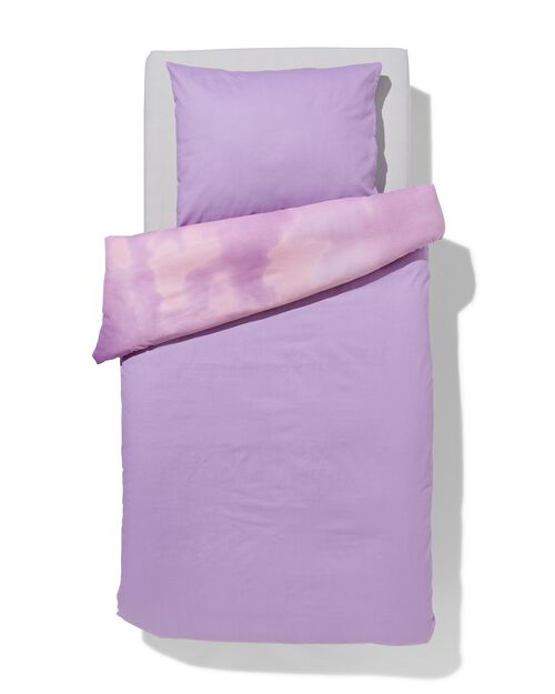 housse de couette coton doux enfant 140x200 nuages