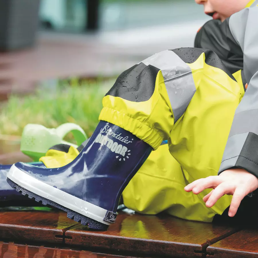 Sterntaler Funktions-Regenjacke hellgrün