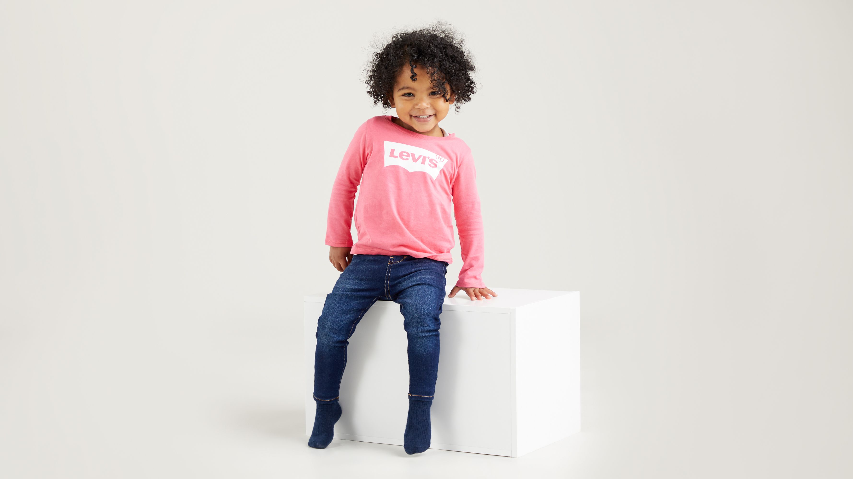 T-shirt Batwing bébé - Camellia Rose - Rose
