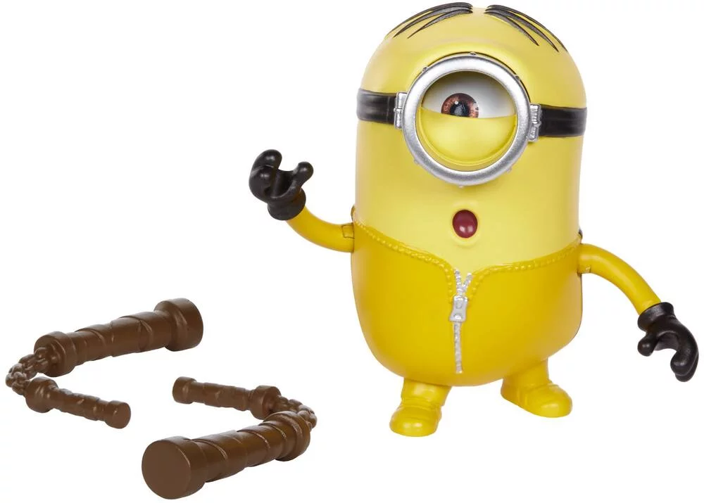 FIGURINE ACTION 11 CM STUART ET NUNCHAKU - MINIONS