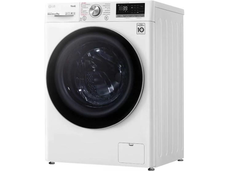 LG Waschmaschine F4WV709P1E Links Frontloader mit 9 kg Ladekapazität