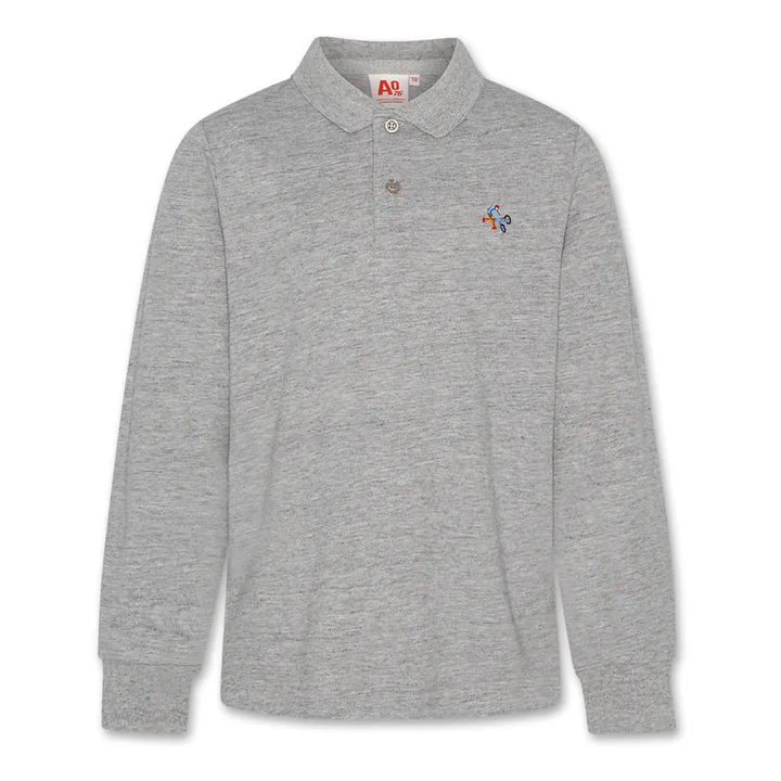 AO76 Polo Carter BMX | Gris clair