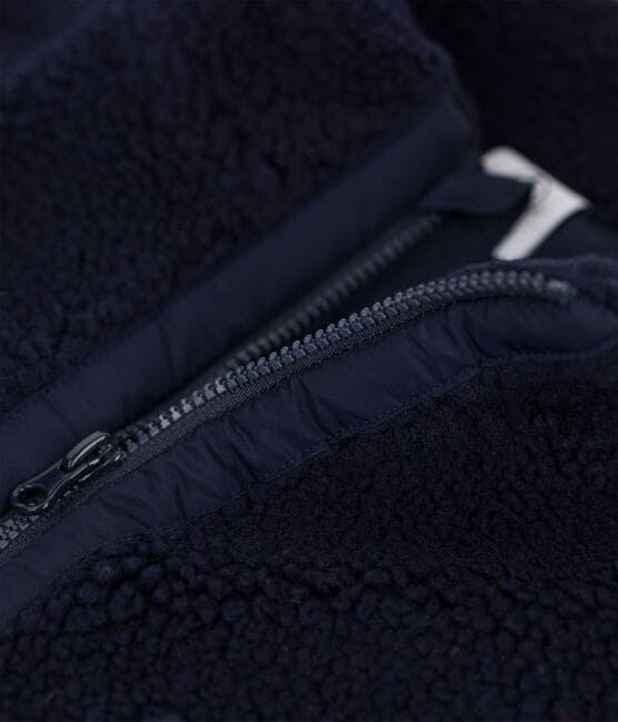 Veste en fausse fourrure recyclée enfant garçon