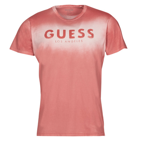 Guess - FRANTIC CN SS TEE - Rouge
