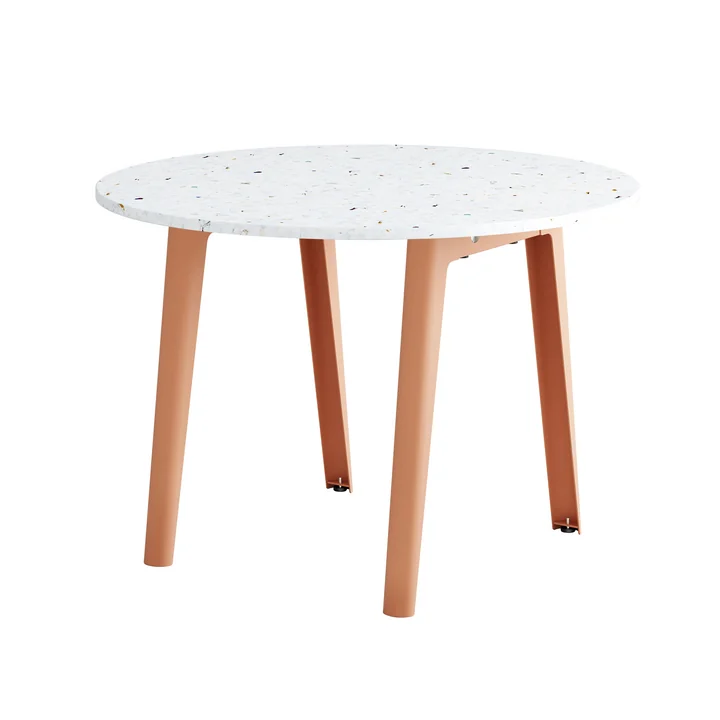 TipToe - NEW MODERN Venezia Esstisch Ø 108 cm, ashpink