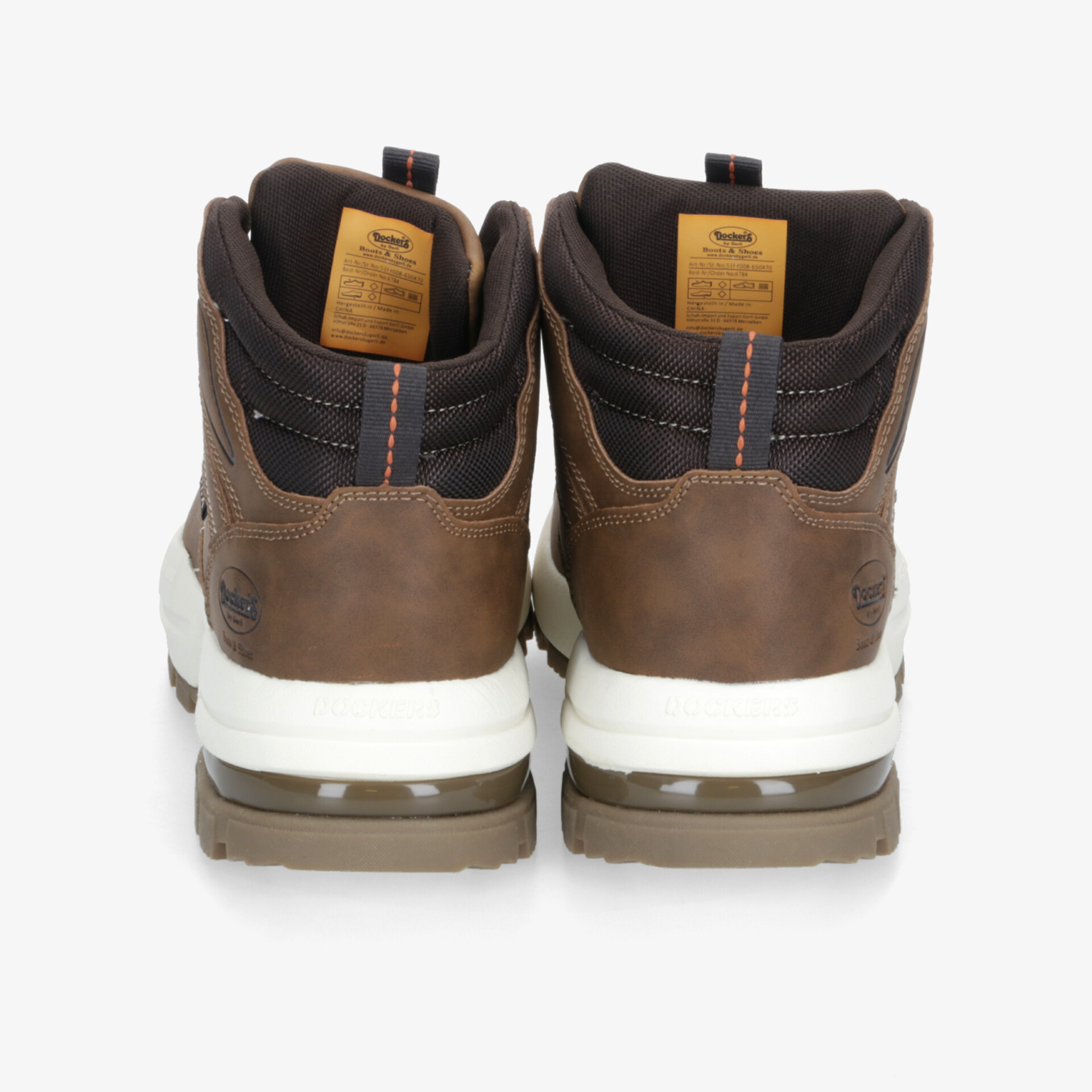 Dockers Herren Schnürboots cognac