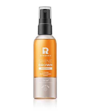 BYROKKO Sun Care Shine Brown Two-Phase Super Tanning Spray 104ml