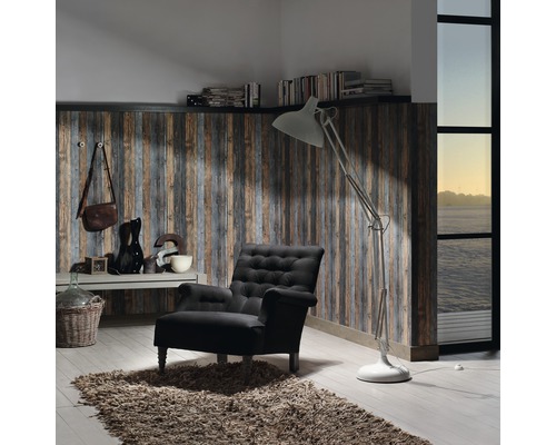 Vliesbehang 9086-12 Best of Wood'n Stone hout 3 bruin