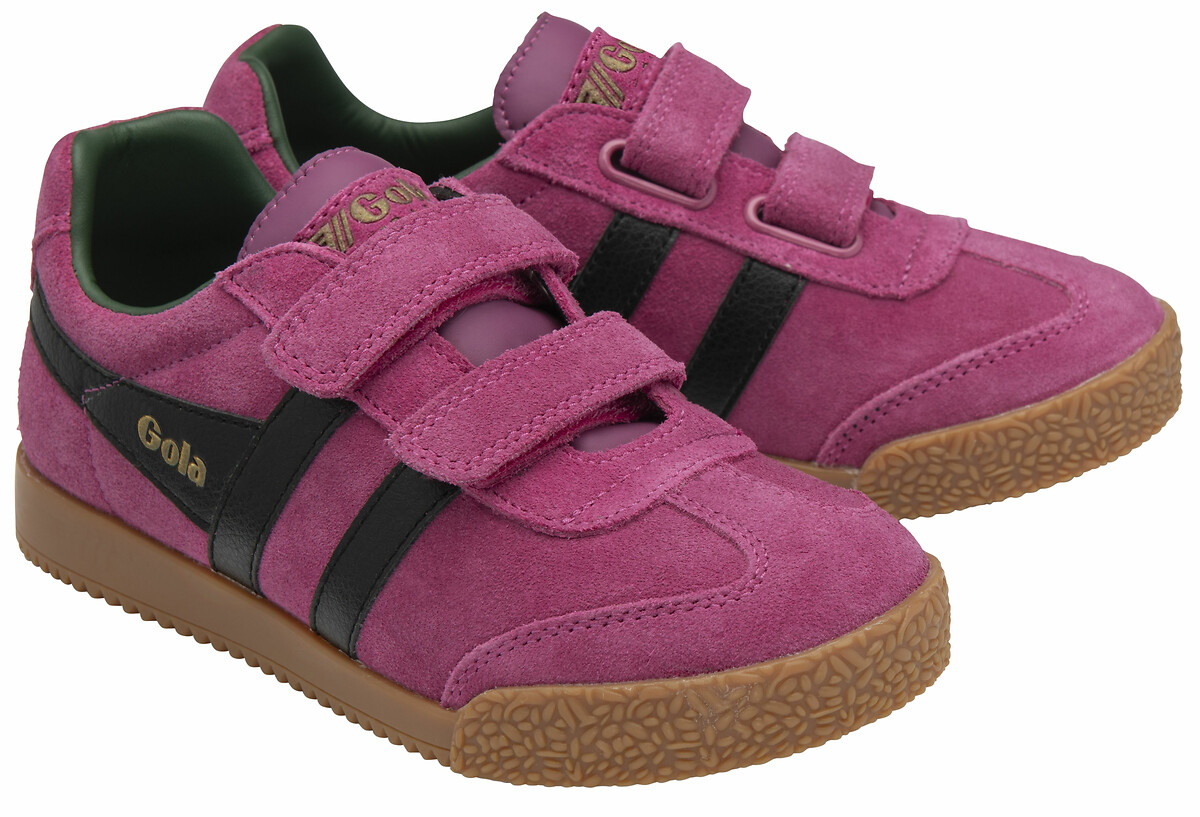 GOLA<br>Tênis de couro com tira de velcro estilo Harrier