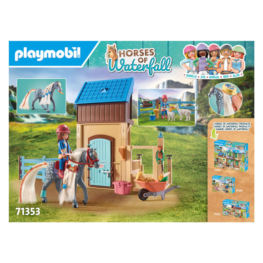 Playmobil Horses of Waterfall Amelia en Whisper Speelset - 71353