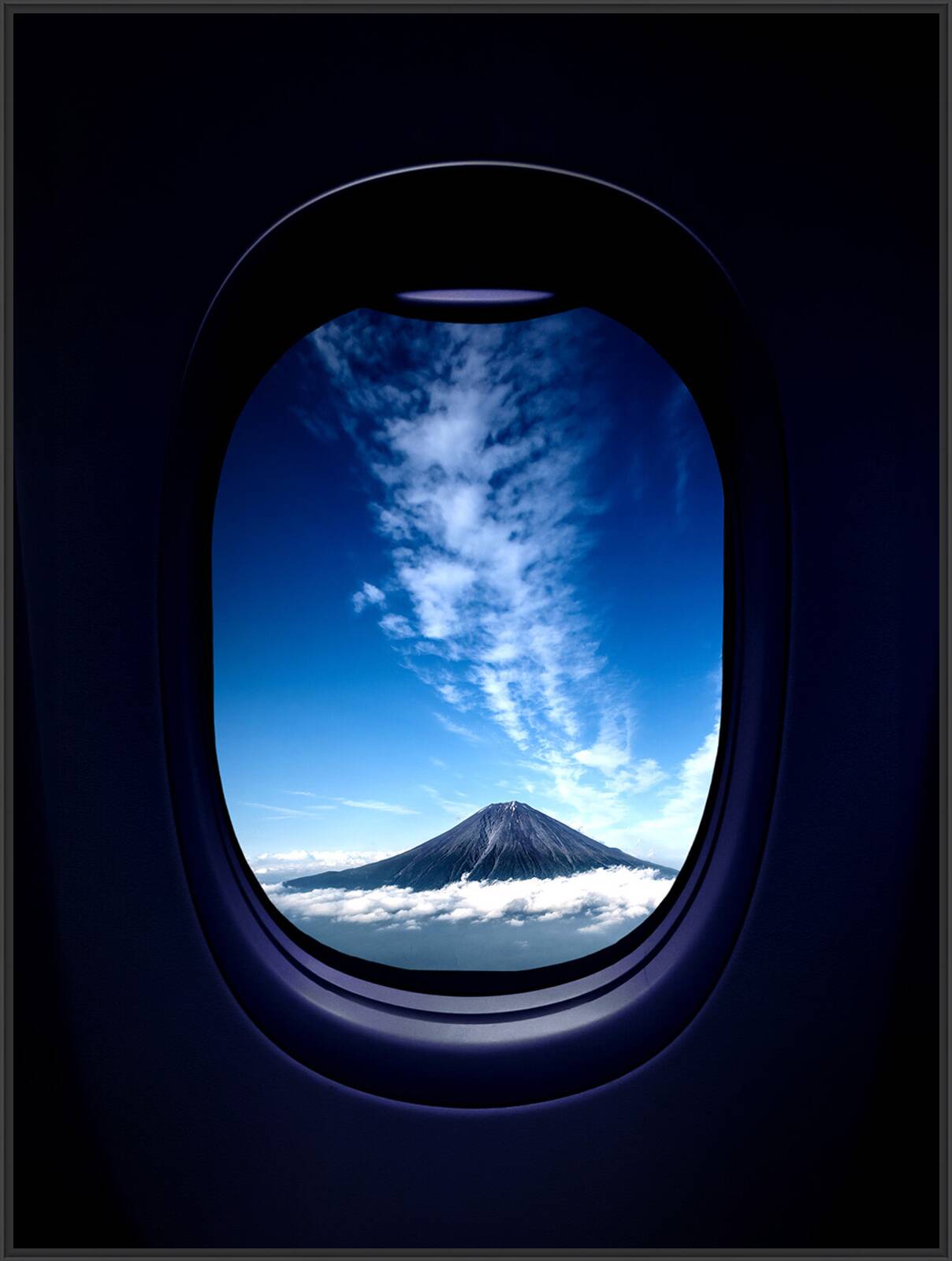 Fujiyama view by Luc Dratwa - Limited Edition. Edition of: 150. Signed.