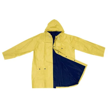 Macma Wendbare Regenjacke in XL, blau-gelb