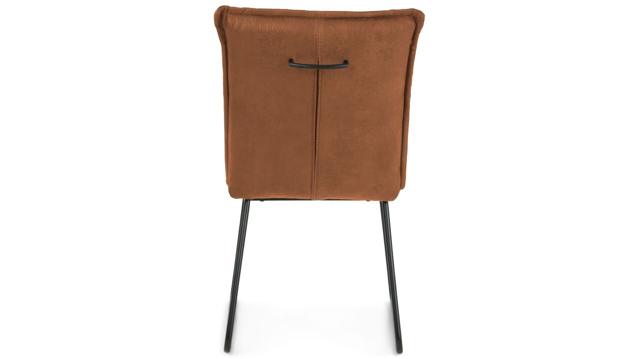 Stoel Cognac Seda B49 x D58 x H90 cm