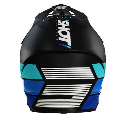 Casque cross Shot FURIOUS STORY - BLUE MATT 2022 - Bleu