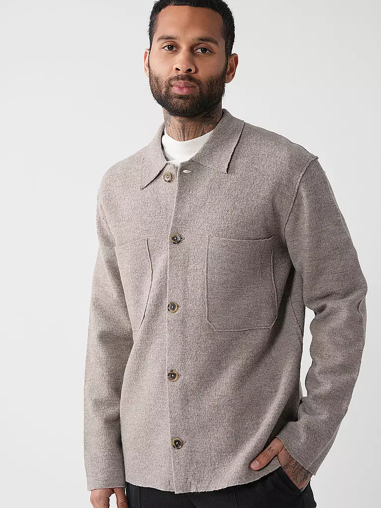 NN.07 Wolljacke JONAS beige