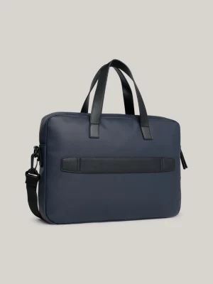 Bolsa para laptop Hilfiger Monotype Slim Pique