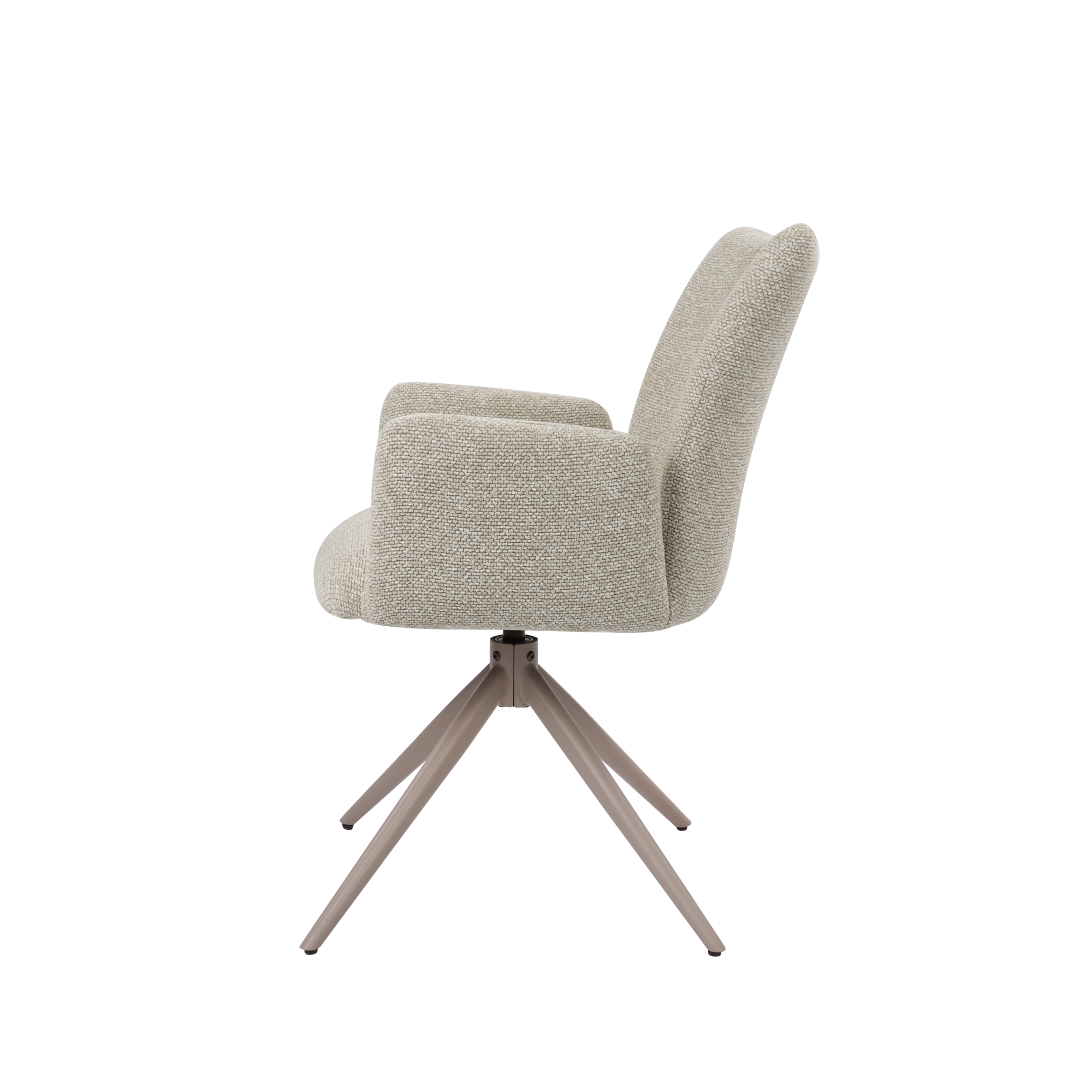Eetkamerstoel Chiel stof beige