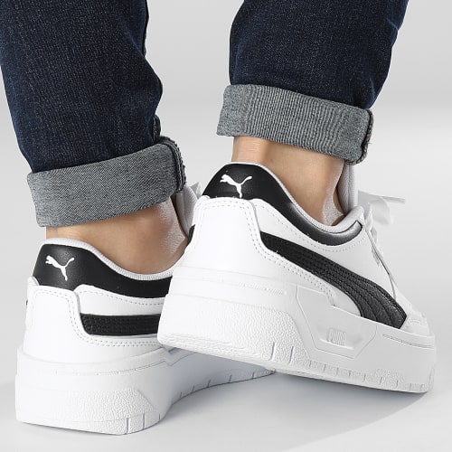 Baskets Femme Cali Dream Leather 392730 Puma White Puma Black