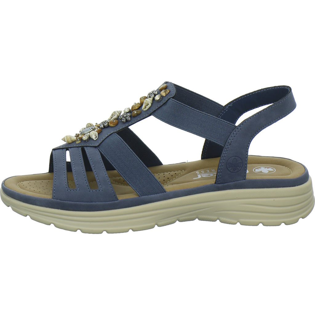 Rieker Sandaletten Damen Denim