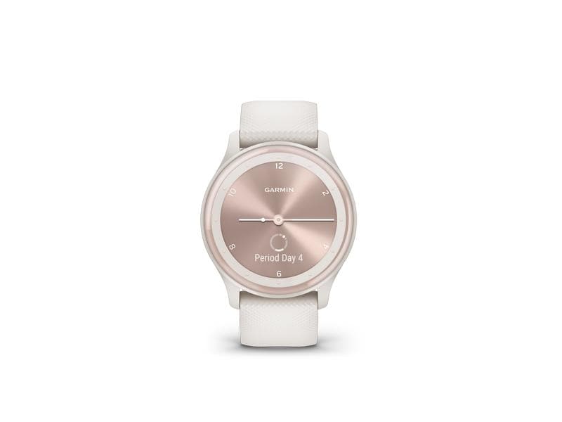 GARMIN Sportuhr Vivomove Sport Weiss/Gold Sportuhr