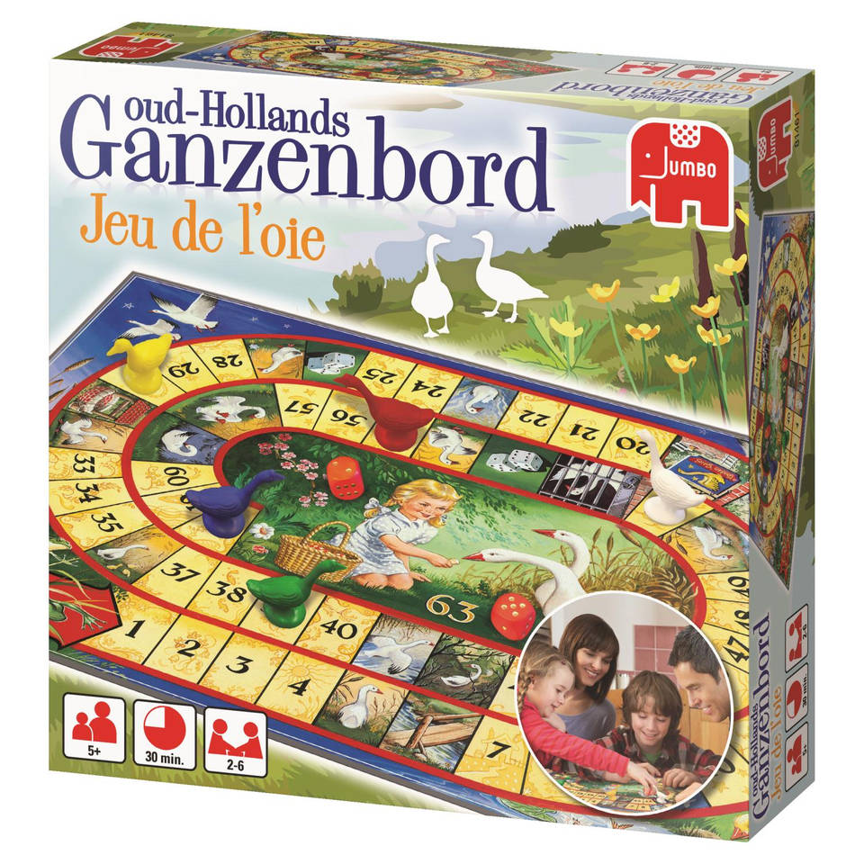 Oud-Hollands ganzenbord
