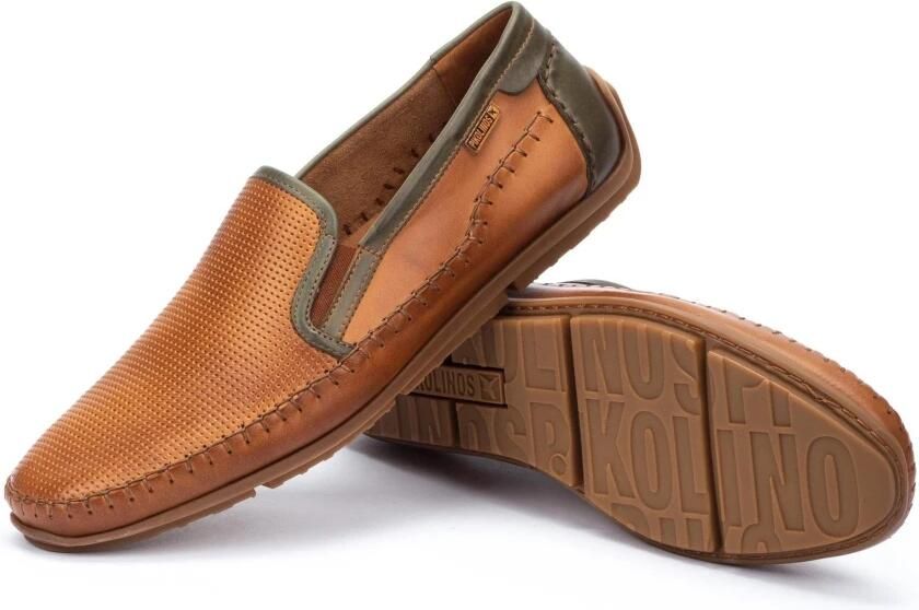 Pikolinos Instapper Conil M1S 3193 Brandy Cognac Groen