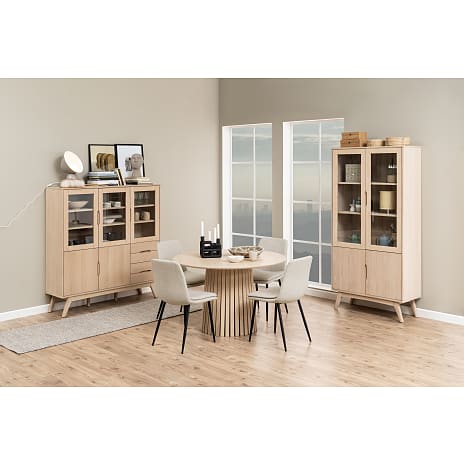 Becca spisebordsstol - beige