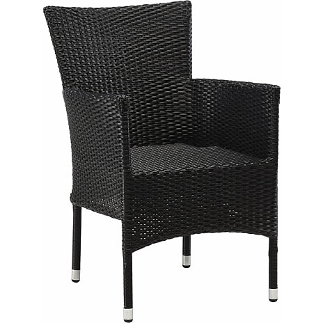 Carlton 205x90 cm nonwood-teak havebord med 6 Fairfield stole