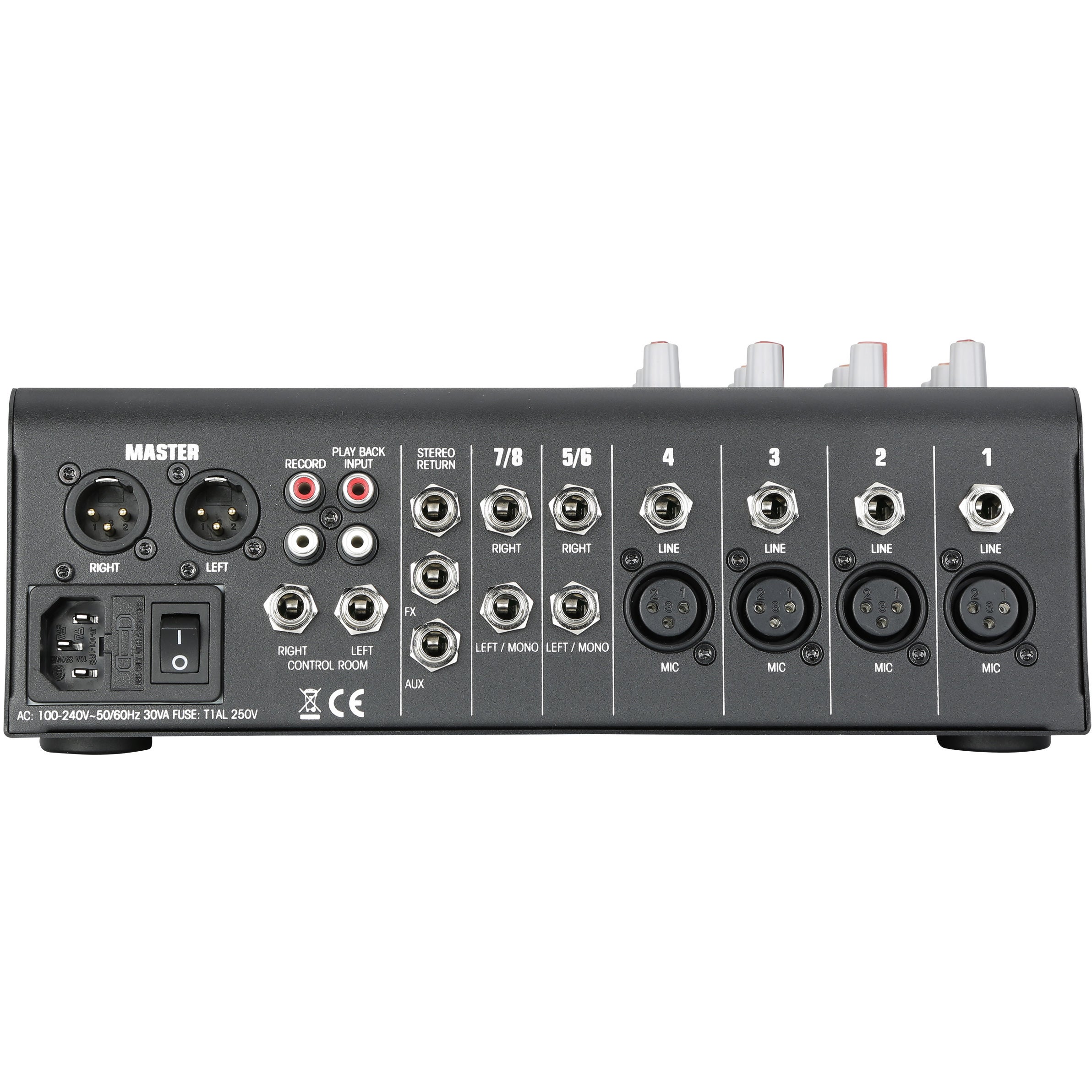 Audiophony MPX8 8-kanaals live mengpaneel