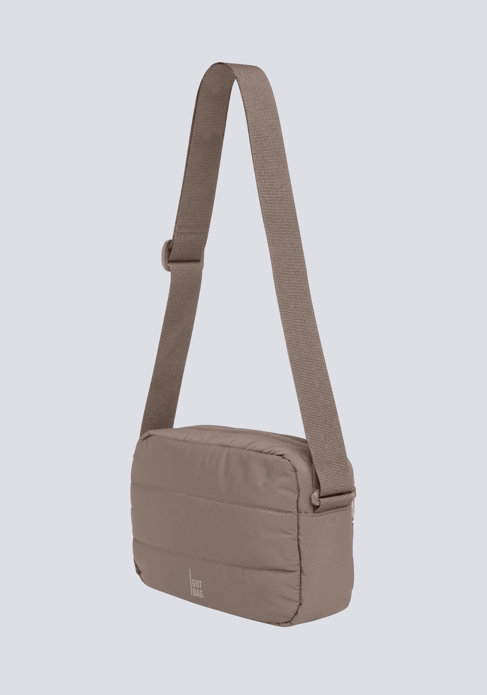 Got Bag Puffer Crosssbody Bag Monochrome Oyster