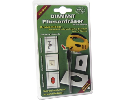 Diamanttegelzaag voor decoupeerzagen