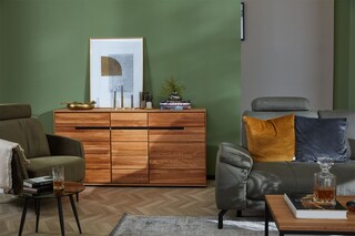 Sideboard LOLA 163 x 84 cm Eiche teilmassiv